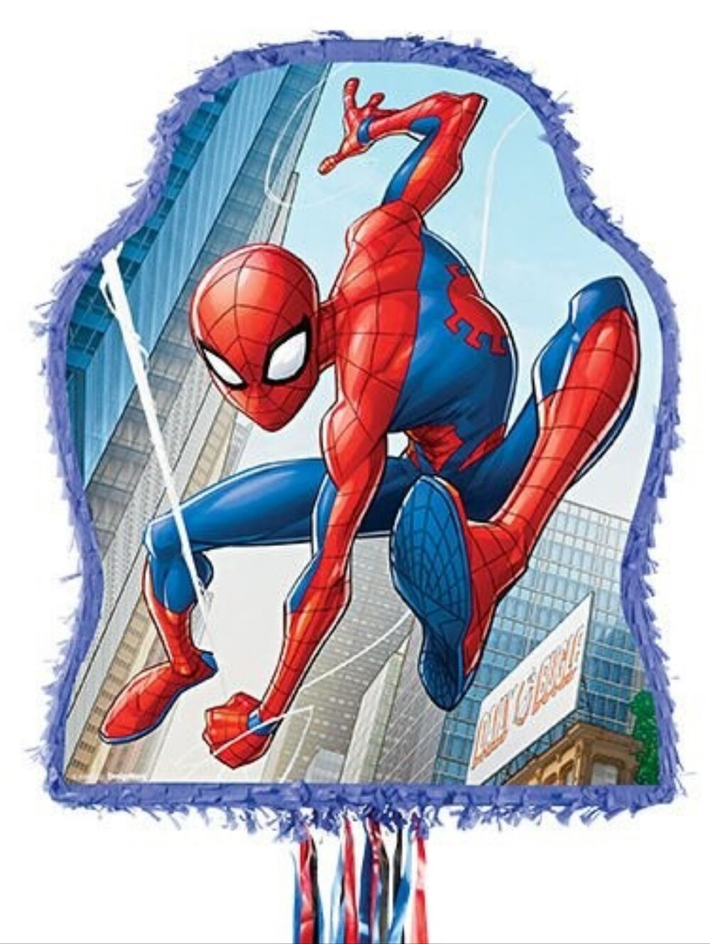Spider-Man Graphic Pinata - Red & Blue